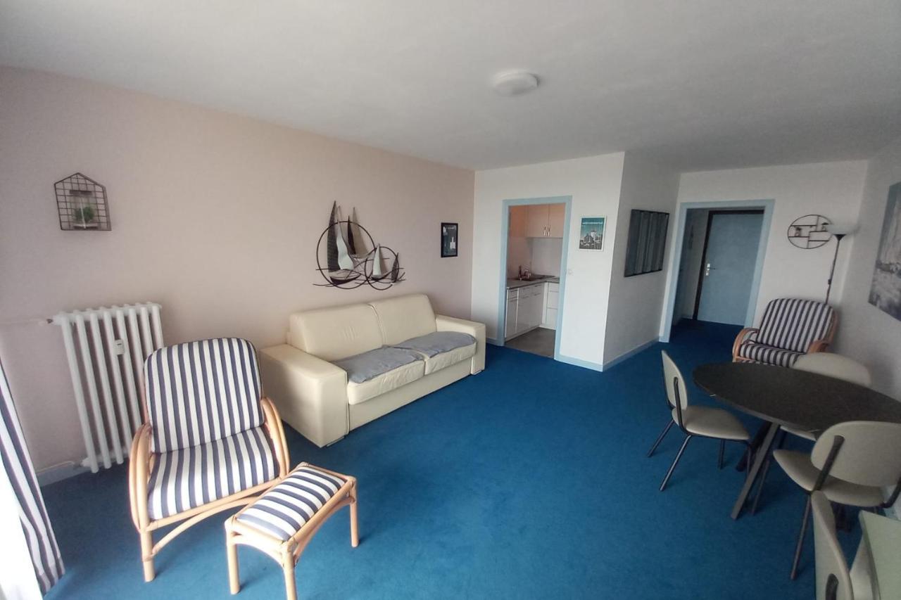 Grand Studio Vue Mer Dans Residence Des 3 Iles Pres De La Thalasso Quiberon Exterior foto